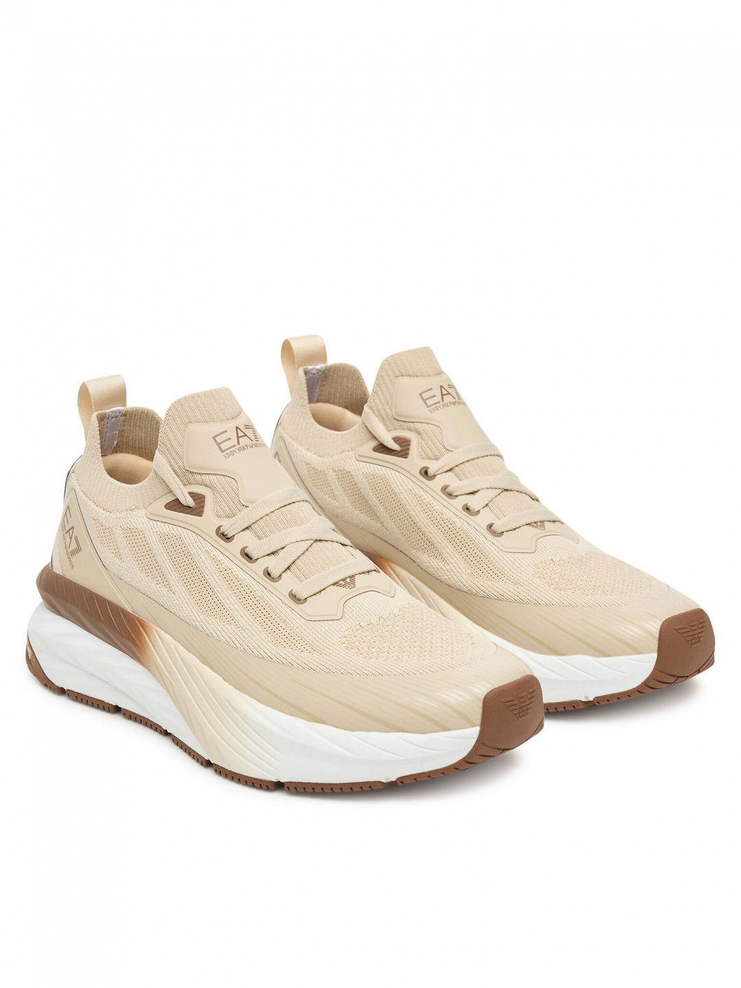 EA7 Emporio Armani Sneakersy 7X000343 AF18639 M1135 Béžová